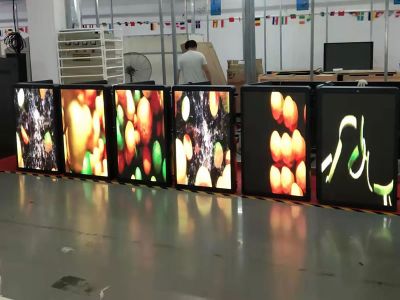 江苏户外灯杆led显示屏老化视频